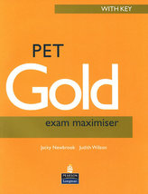 PET Gold Exam Maximiser with key NE and Audio CD Pack