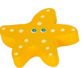 Small Foot Chrastítka mořská zvířátka 1 ks žlutá