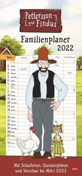 Pettersson und Findus Familienplaner 2022