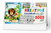 Kreativní kalendář pro děti 2022 - stolní kalendář