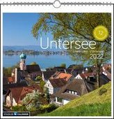 Der Untersee 2022. Postkarten-Tischkalender