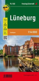 Lüneburg, Stadtplan 1:14.000
