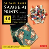 Origami Paper - Samurai Prints - Large 8 1/4 - 48 Sheets: Tuttle Origami Paper: High-Quality Origami Sheets Printed with 8 Diffe