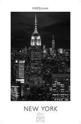 New York schwarz-weiß 2022 - Format L