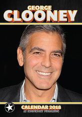 George Clooney - nástěnný kalendář 2018