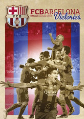 Barcelona FC Victories - nástěnný kalendář 2018