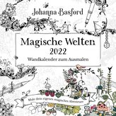 Magische Welten 2022 - Wandkalender zum Ausmalen
