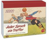 Zeiglers wunderbare Welt des Fußballs - Tagesabreißkalender 2022