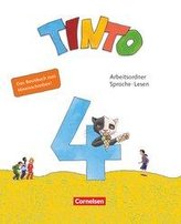 Tinto Sprachlesebuch 4. Schuljahr - Basisordner Sprache und Lesen zum Hineinschreiben - Verbrauchsmaterial mit Wörterliste und B
