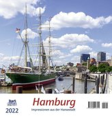 Hamburg 2022 Postkartenkalender