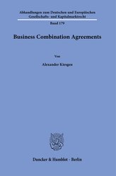 Business Combination Agreements.