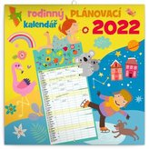 Rodinný plánovací nástěnný kalendář 2022