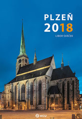 Kalendář nástěnný 2018 - Plzeň/střední formát