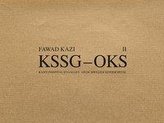 Fawad Kazi KSSG-OKS