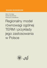 Regionalny model równowagi ogólnej TERM..