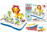 Puzzle 3D ke šroubování, 40 motivů, ,205 ks, na baterie