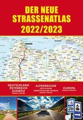 Straßenatlas 2022 / 2023 für Deutschland und Europa