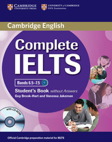 Complete IELTS Bands 6.5-7.5 Student\'s Book without answers + CD