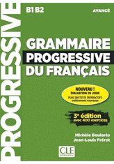 Grammaire progressive du français Niveau avancé Livre + CD