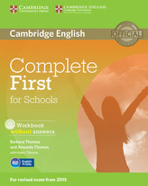 Complete First for Schools Workbook without Answers + CD