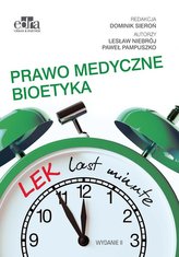 LEK last minute Prawo medyczne Bioetyka