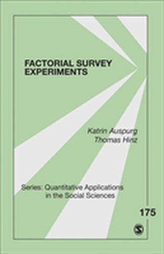 Factorial Survey Experiments