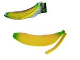 Penál silikonový na zip banán