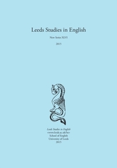 Leeds Studies in English 2015