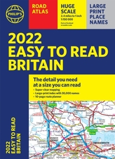 2022 Philip\'s Easy to Read Britain Road Atlas