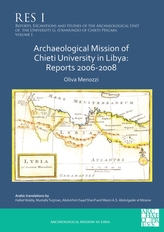 Archaeological Mission of Chieti University in Libya: Reports 2006-2008