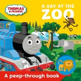 Thomas & Friends: A Day at the Zoo a peep-through book