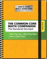 The Common Core Mathematics Companion: The Standards Decoded, Grades 3-5