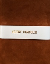  Kožený karisblok A5