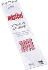 Měsíční vázankový kalendář 2018