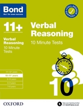 Bond 11+: Bond 11+ 10 Minute Tests Verbal Reasoning 10-11 years