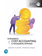 Horngren\'s Cost Accounting, Global Edition