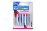 Baterie Grundig  LR6/AA 1,5V Alkaline 4ks na kartě