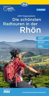 ADFC-Regionalkarte Die schönsten Radtouren in der Rhön