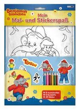 Benjamin Blümchen: Mein Mal- und Stickerspaß