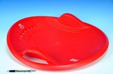(C) Sněžný talíř Supernova červený plast průměr 60cm