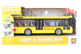 Školní autobus žlutý na baterie