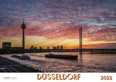 Düsseldorf 2022 Bildkalender A4 quer, spiralgebunden