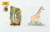 Zažehlovací korálky žirafa plast 650ks v sáčku 17x27x2cm