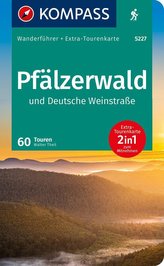 KOMPASS Wanderführer Pfälzerwald und Deutsche Weinstraße 1:55.000