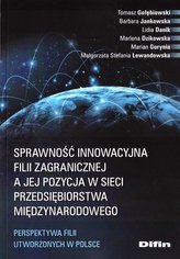Sprawność innowacyjna filii zagranicznej...