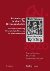 Rottenburger Jahrbuch für Kirchengeschichte 39/2020