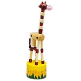 HJ Toys Tancující žirafa hnědá