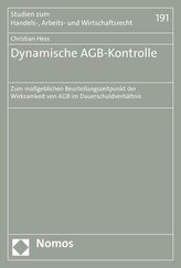 Dynamische AGB-Kontrolle