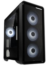 Zalman skříň M3 Plus / Mini tower / Micro ATX / USB 3.0 / 2x USB 2.0 / RGB / průhledná bočnice