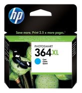 HP (364XL) - azurová inkoustová kazeta, CB323EE originál